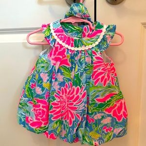 Lilly Pulitzer Paloma Bubble Dress 6-12 months